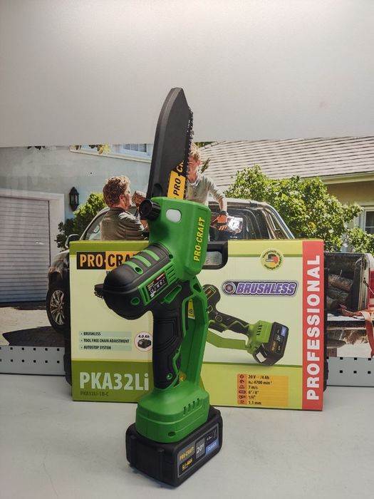 Акумуляторна міні пила ProCraft PKA32Li. Безщіткова. В НАЯВНОСТІ !