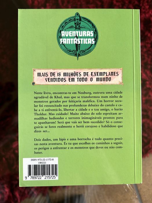 Livro Aventuras Fantásticas 21: O Castelo dos Pesadelos