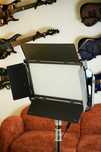 Lampy Panel LED Lishuai Huescape HS-300 RGBW + statywy Godox SA5015
