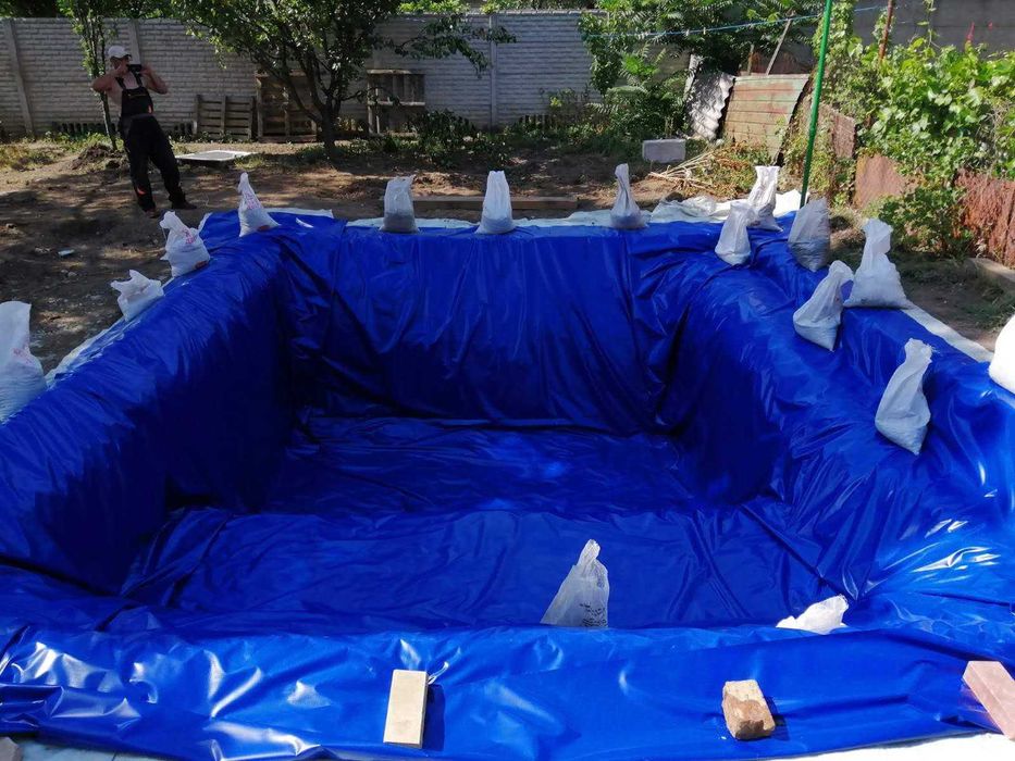 ПВХ плівка для ставків та озер