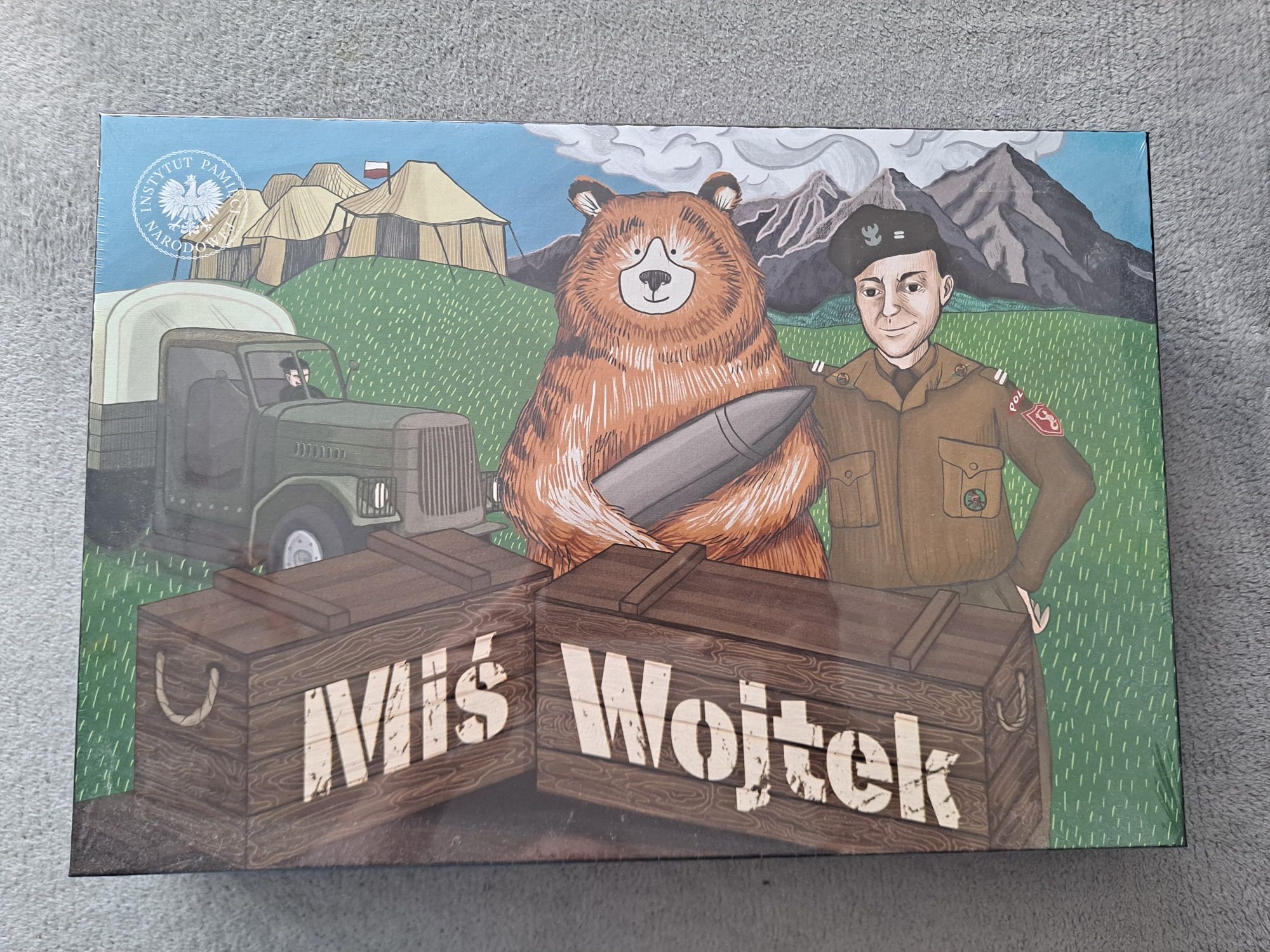 Nowa gra "Miś Wojtek" IPN