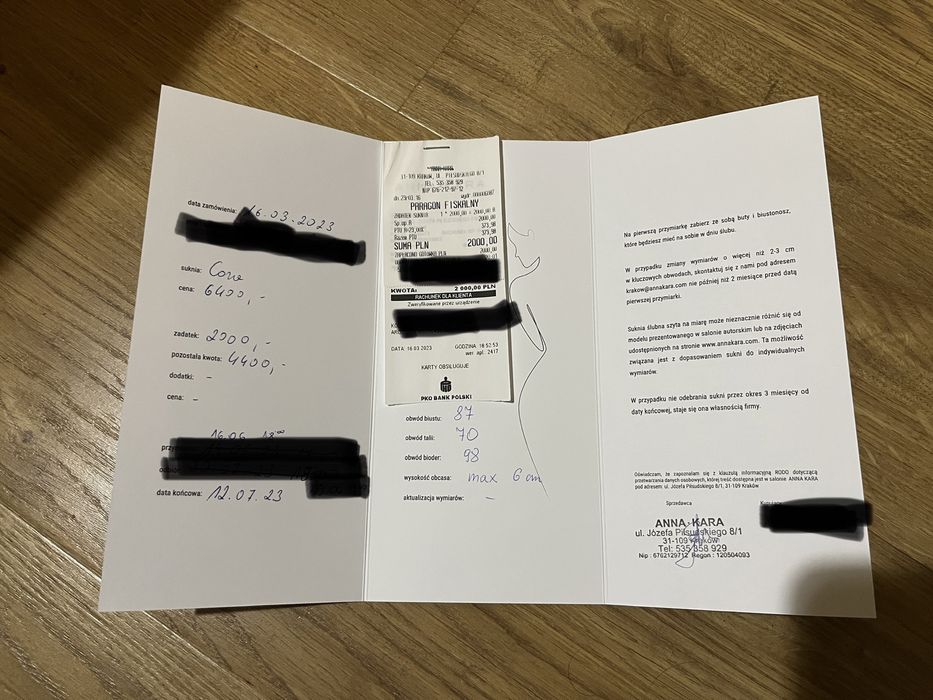 Suknia ślubna Anna Kara model Cora