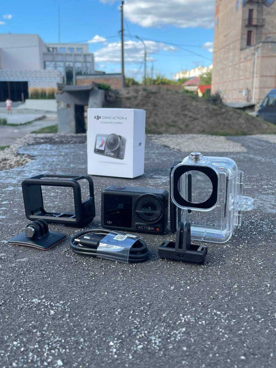 Екшн камера DJI Osmo Mobile 4 в ідеальному стані, з комплектом