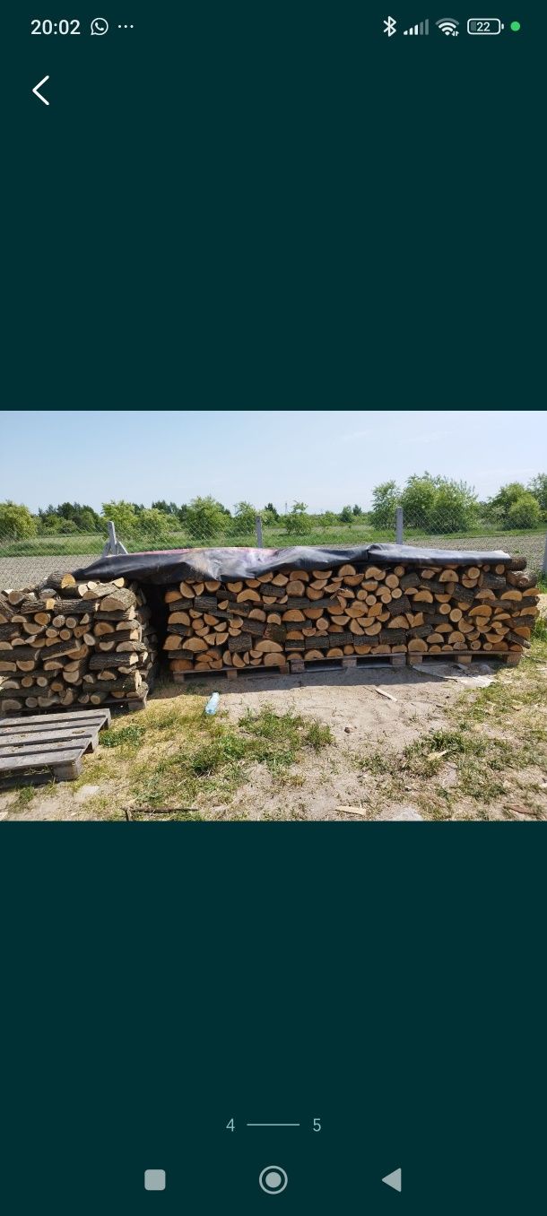 Drewno kominkowe i opałowe transport gratis