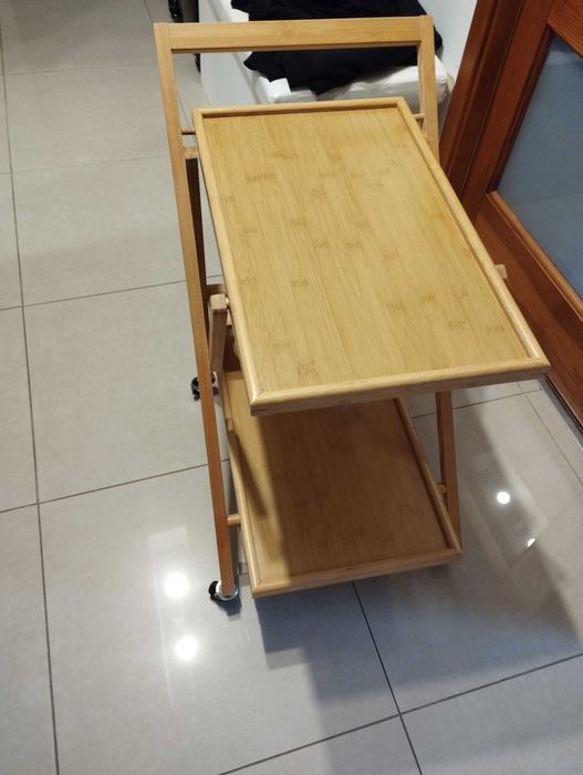 Wózek kuchenny, barek na kółkach, Relaxdays