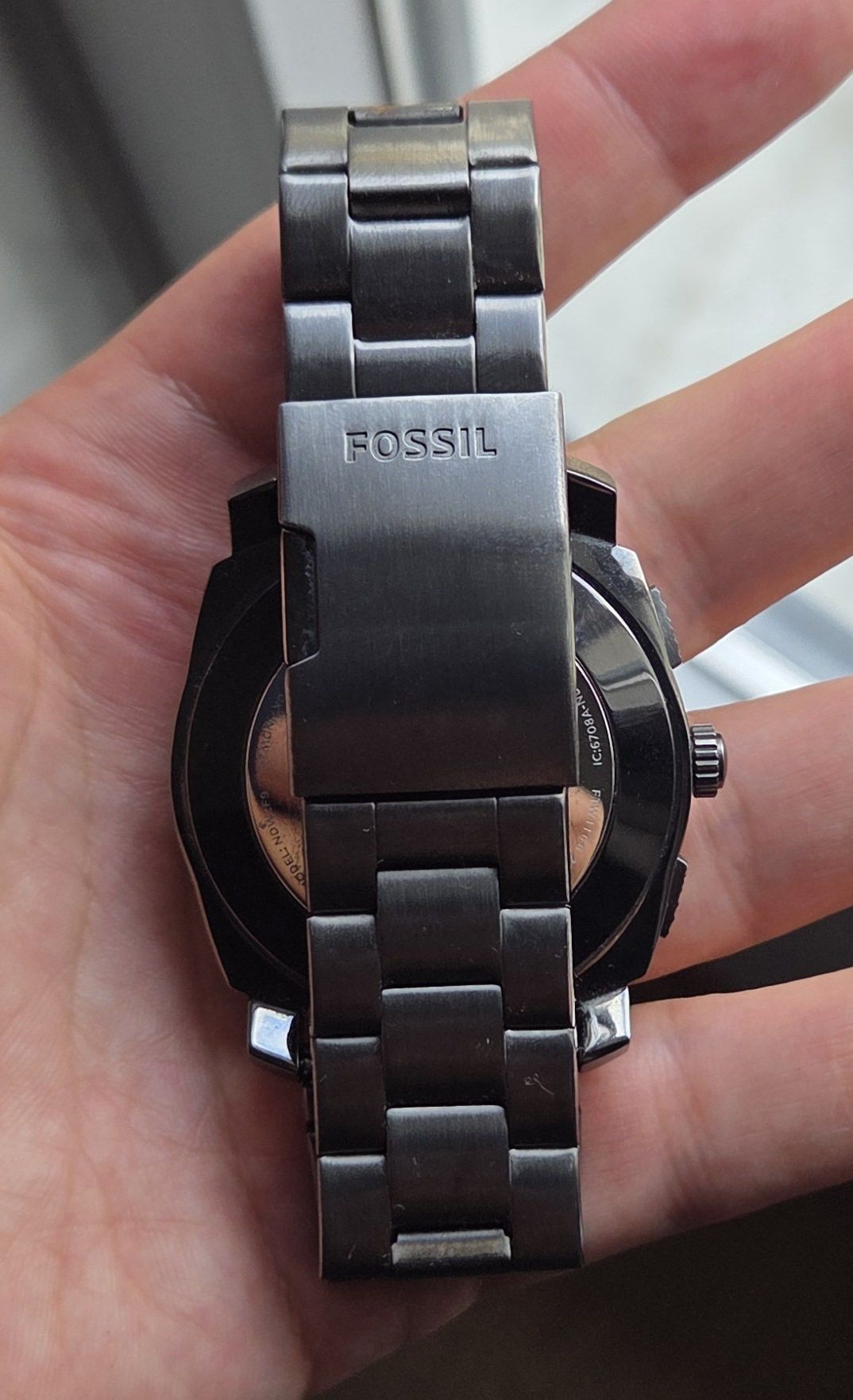 Relógio Fossil Machine Q Hybrid