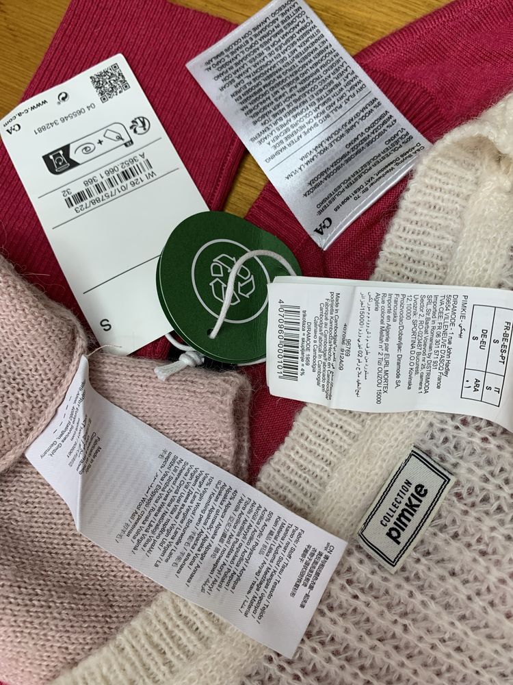 ESPRIT,Pimkie светр, кофта, пуловер, джемпер шерсть/альпака/махер S/M