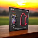 Bburago з Рамкою Тримачем 2в1 RB19 Las Vegas GP 2024 #1 Max Verstappen