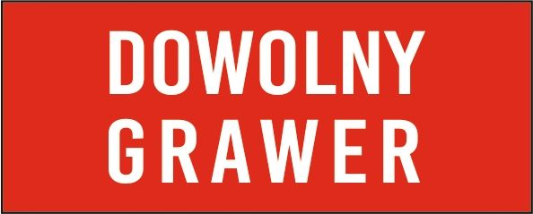 tabliczka grawerowana laminat 5x2 cm 1000 szt dowolny grawer logo