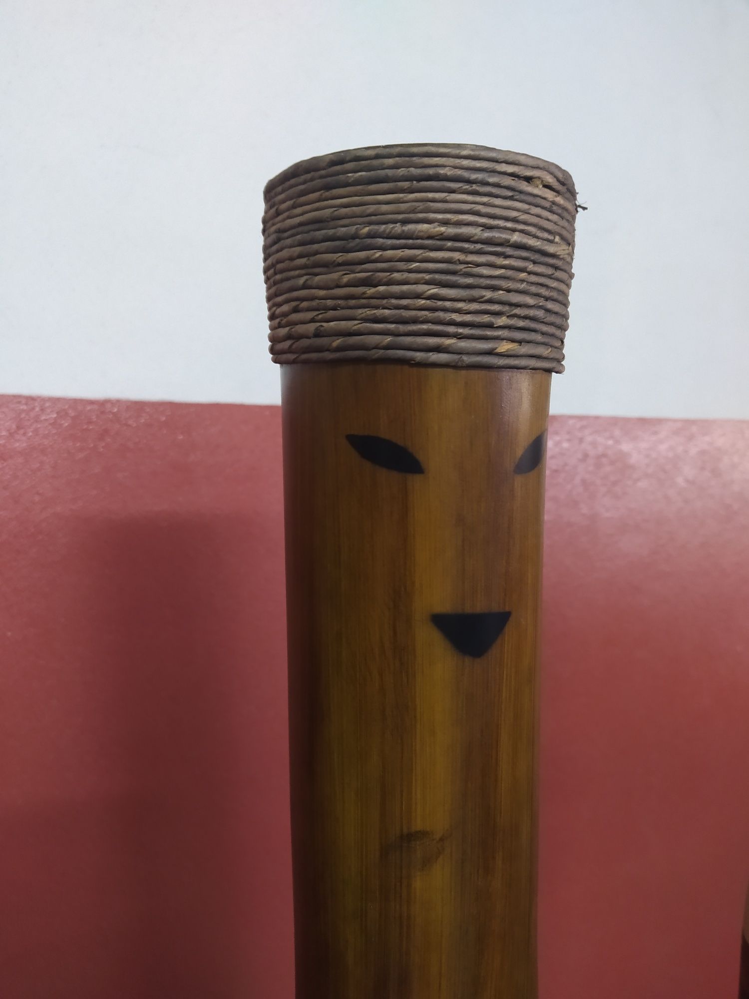 Estátua de bambu