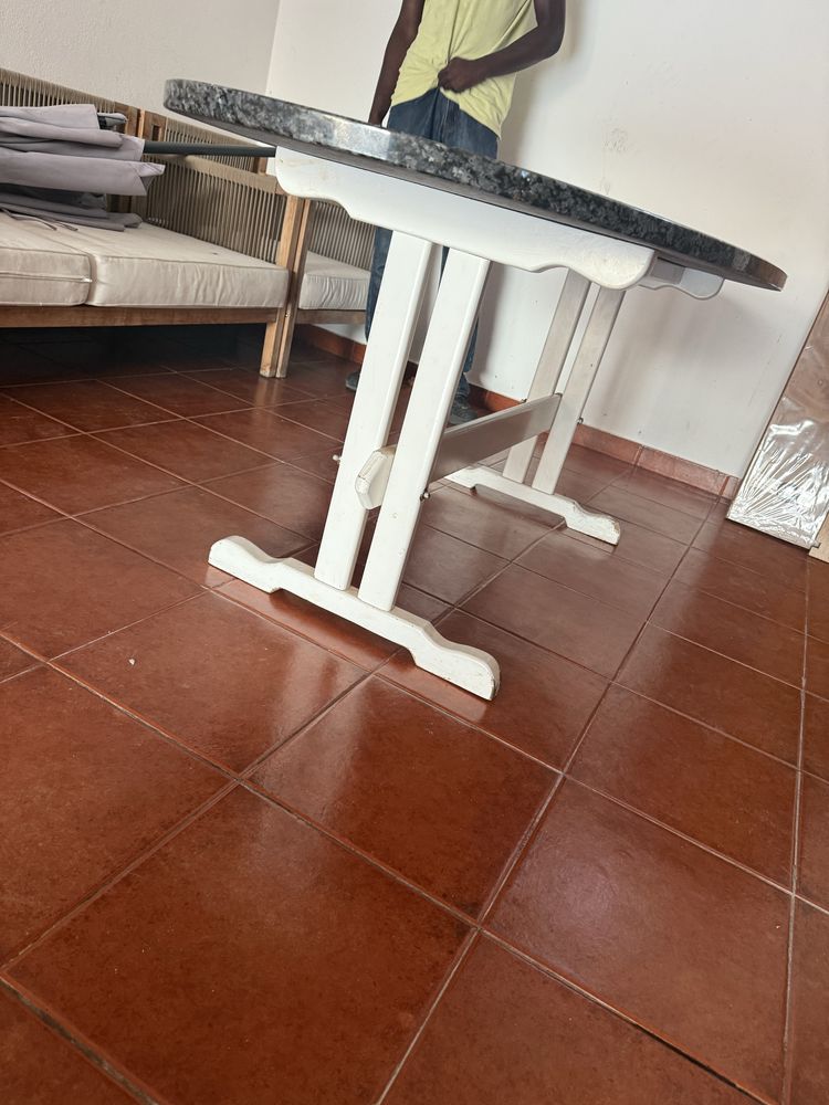 Mesa jantar / pedra marmore