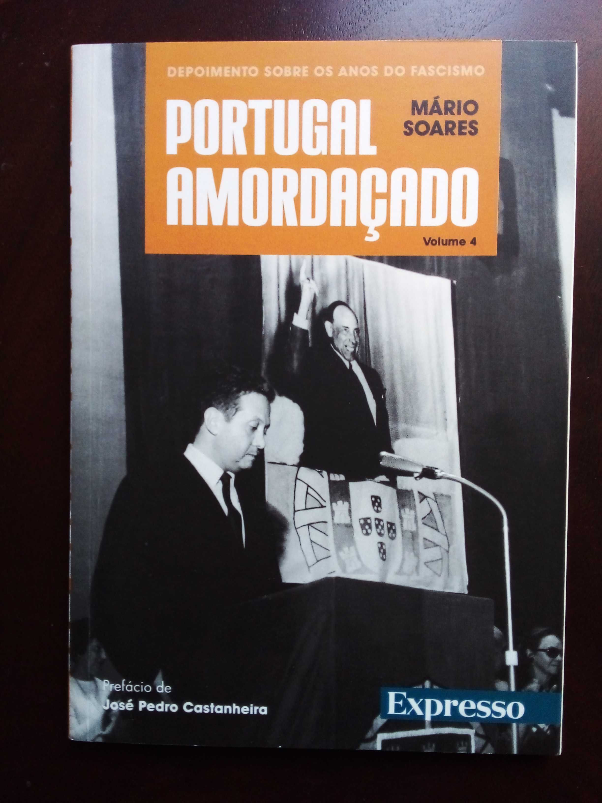 «Portugal Amordaçado» de Mário Soares 7 vol da colecção Expresso.