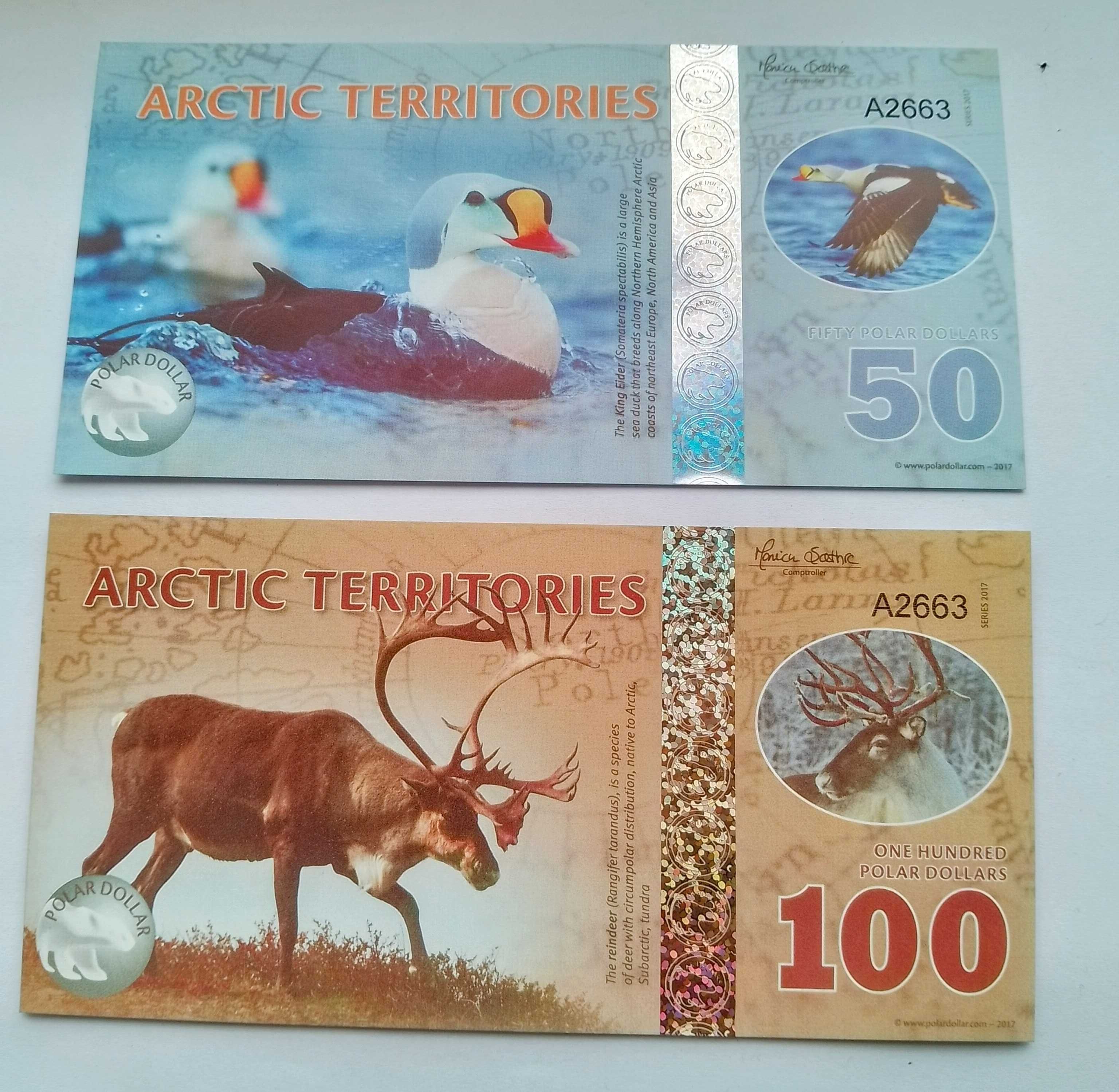 14 банкнот Антарктика
