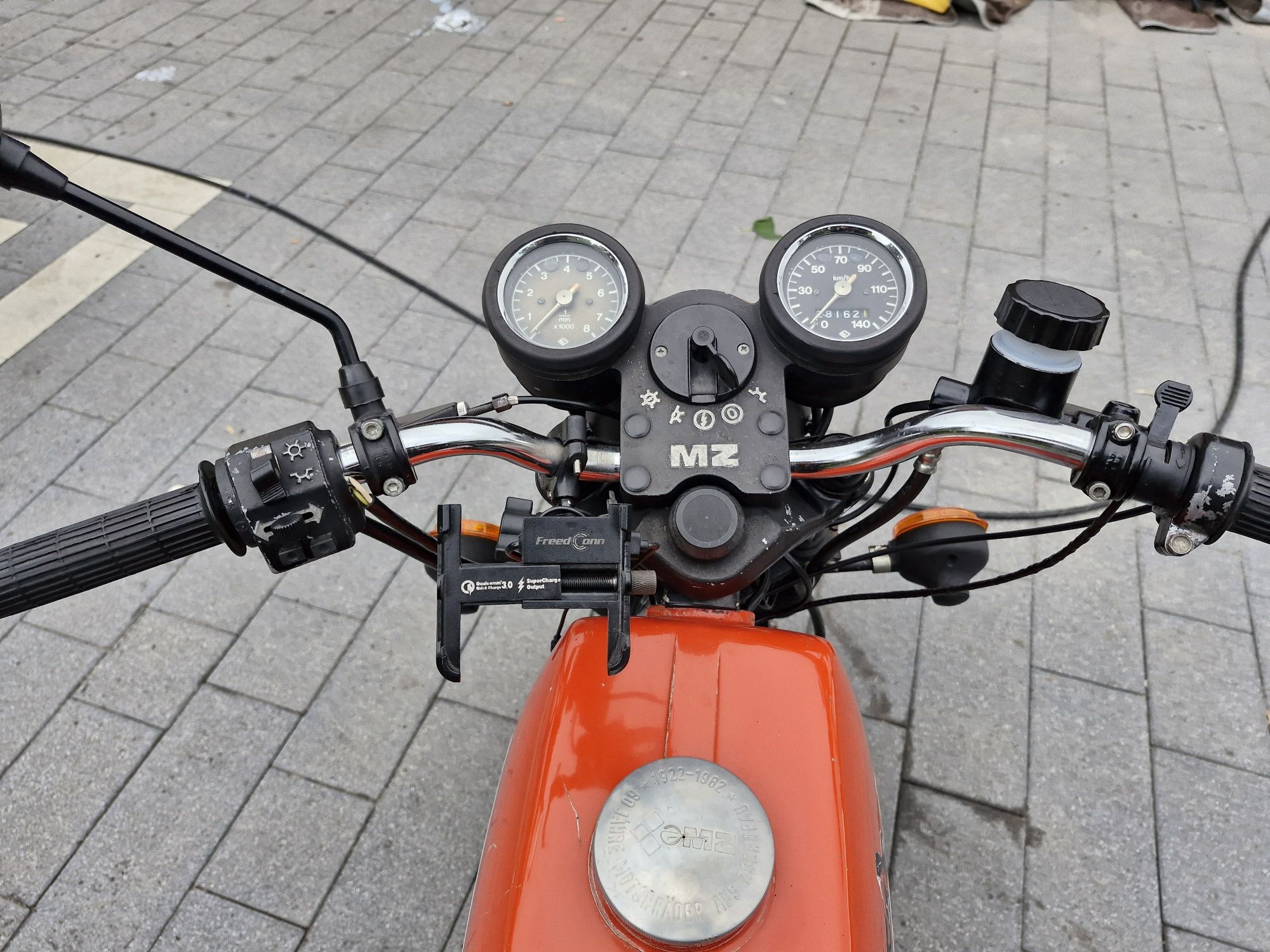 MZ ETZ 250 Zarejstrowana zamiana