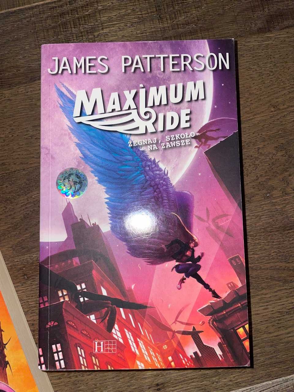 Zestaw książek Maximum Ride James Patterson