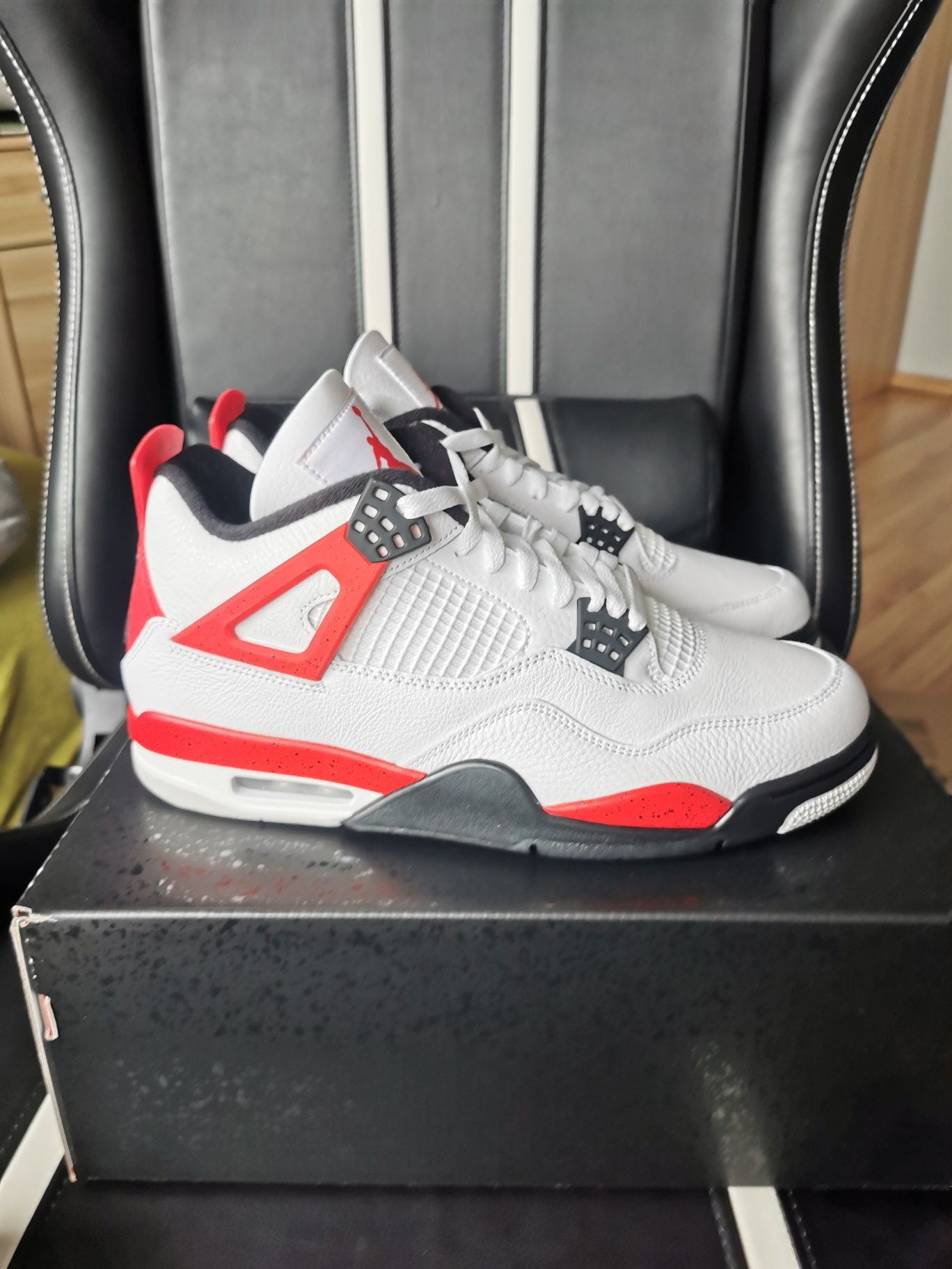 Nike Air Jordan 4 Red Cement 45