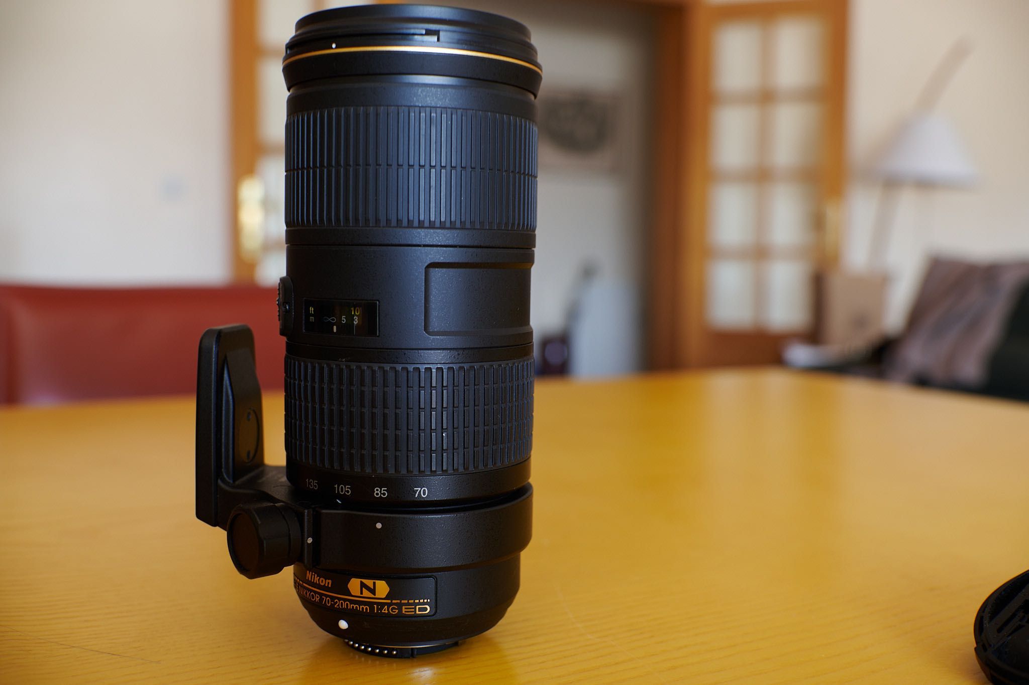 Nikon 70 - 200 f4 G ED VR - com pé do tripé (raro)