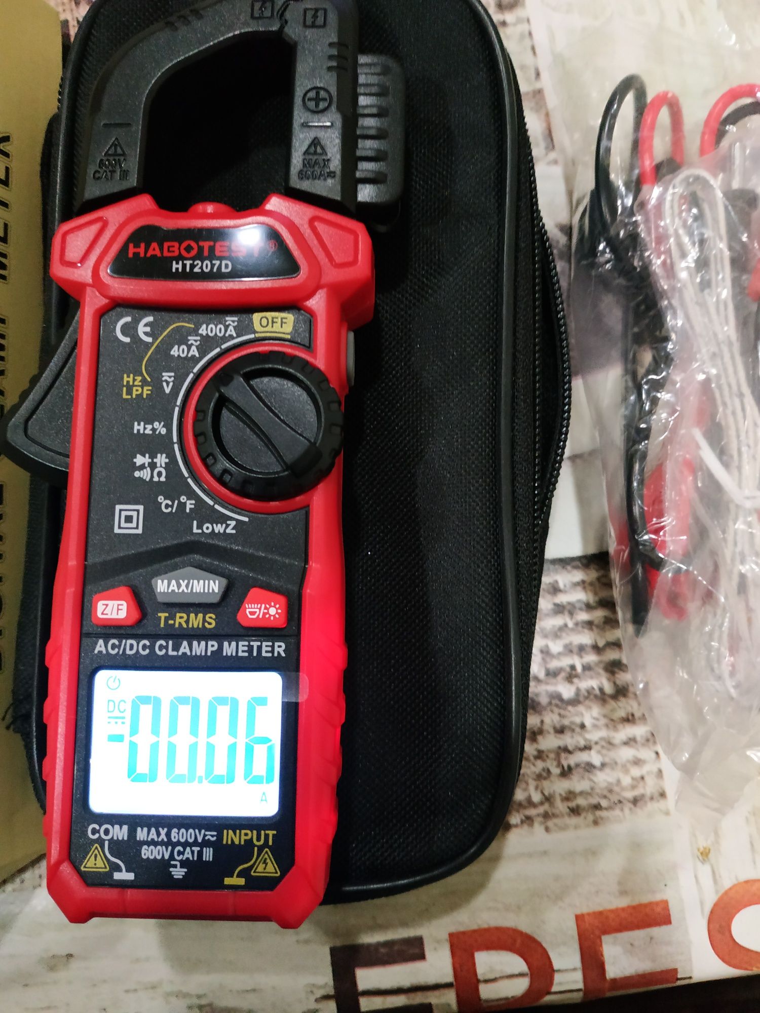 Продам токовые клещи НТ207D