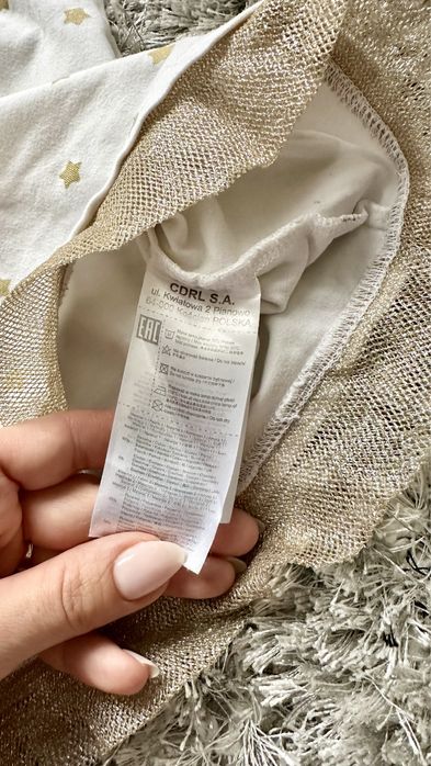 Coccodrillo bluzka gwiazdki śliczna 110