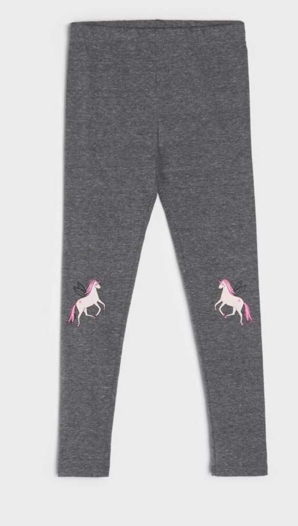 Nowe getry legginsy 140 Sinsay jednorożec