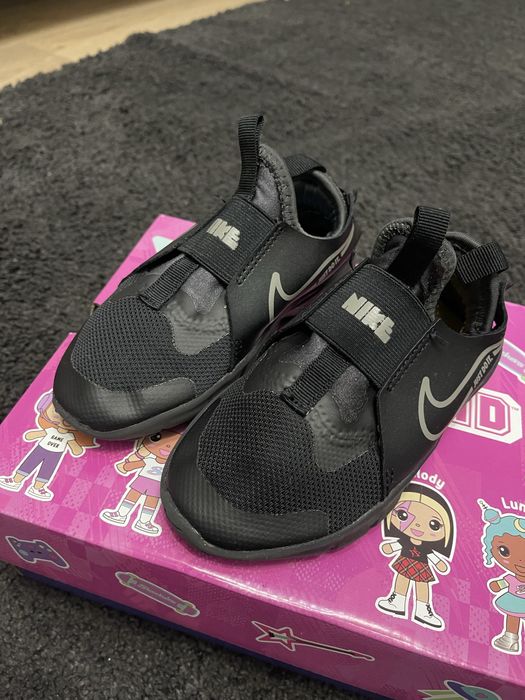 детские кроссовки Nike Flex Runner 2 TDV черного цвета 28.5