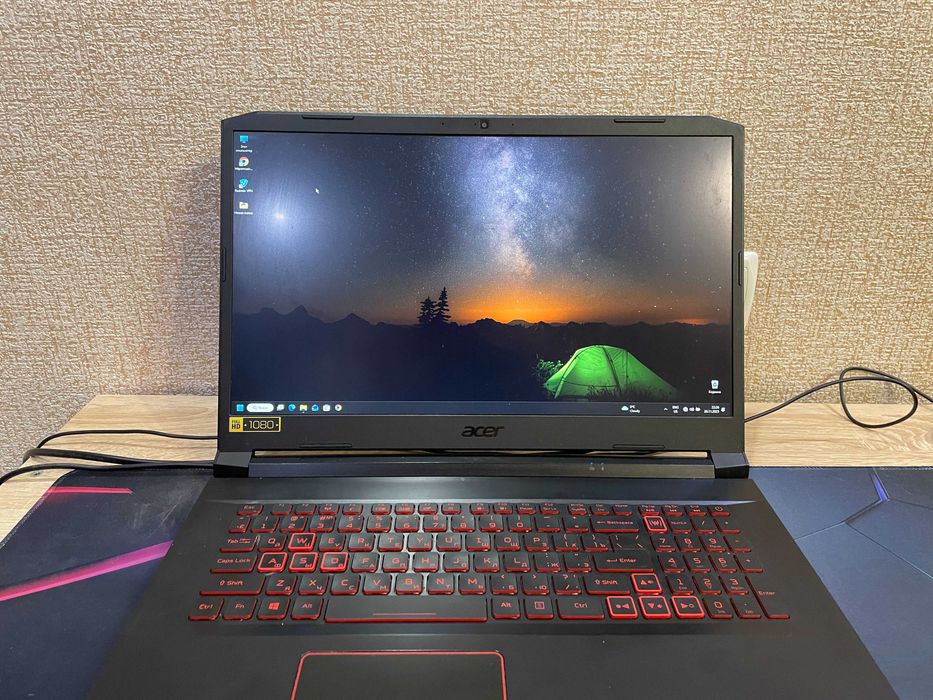 Ноутбук Acer Nitro5 AN517-52 /i5 10300H/GTX 1650TI/RAM 16GB/SSD 1TB M2