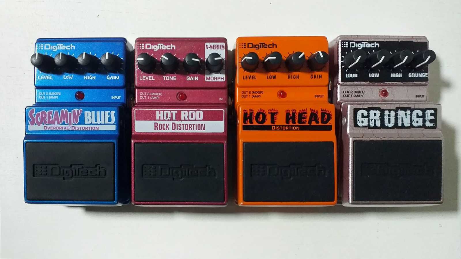 Педаль Digitech Distortion Grunge Screamin Blues