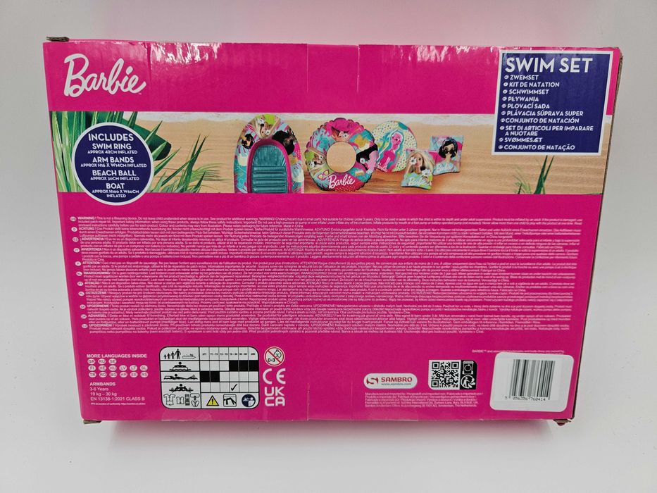 Barbie zestaw na plażę do pływania