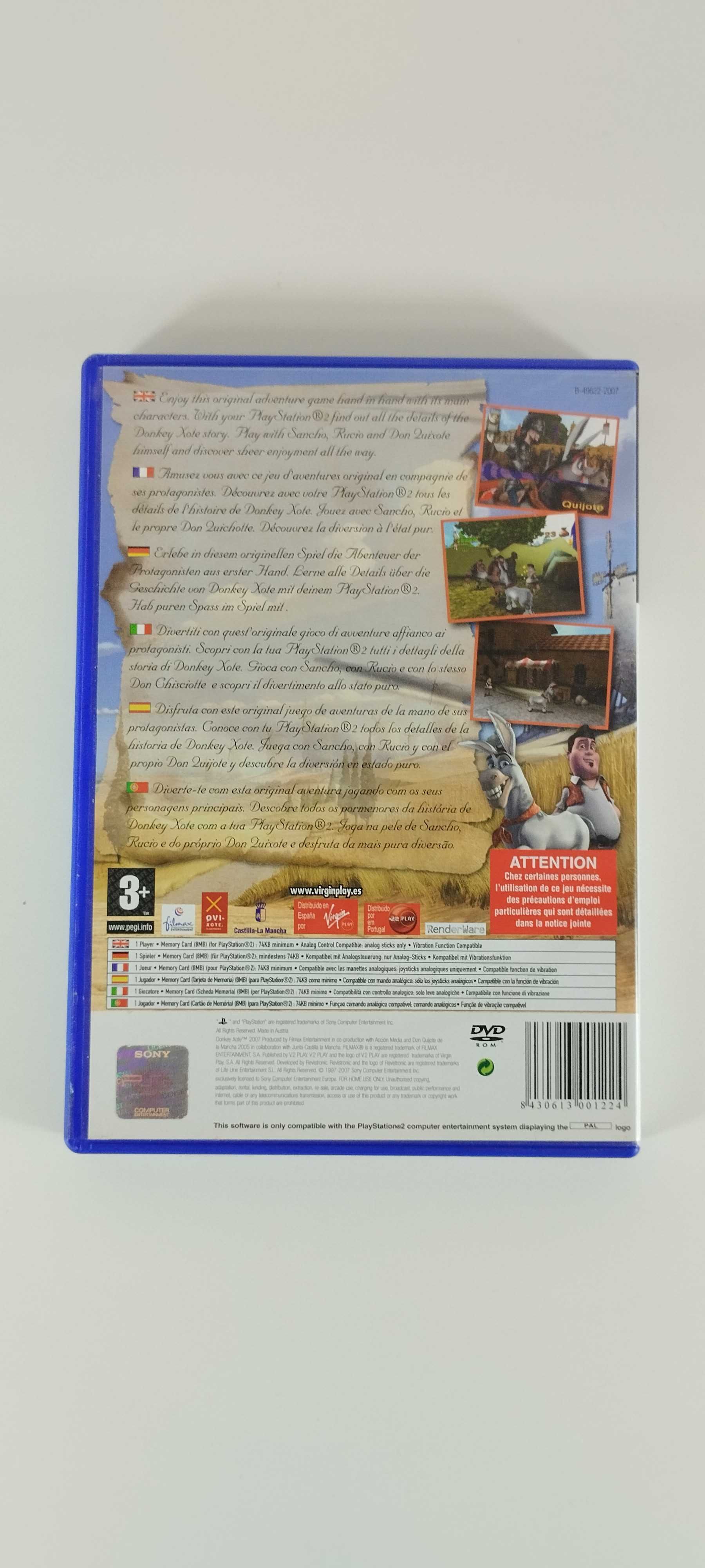 Donkey Xote Playstation 2 PS2