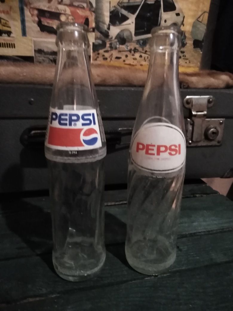 Stara butelka po Pepsi Coli 2 sztuki