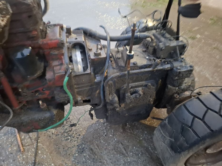 Wózek widłowy ciągnik fiat utb 3cyl diesel gaz lpg parownik