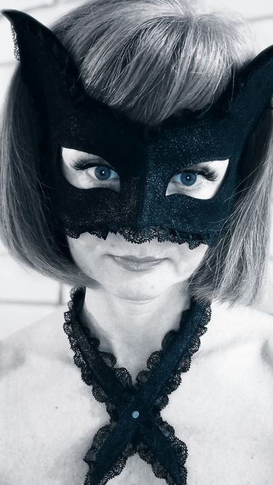 Набір аксесуарів з натуральної шкіри, маска, HANDMADE