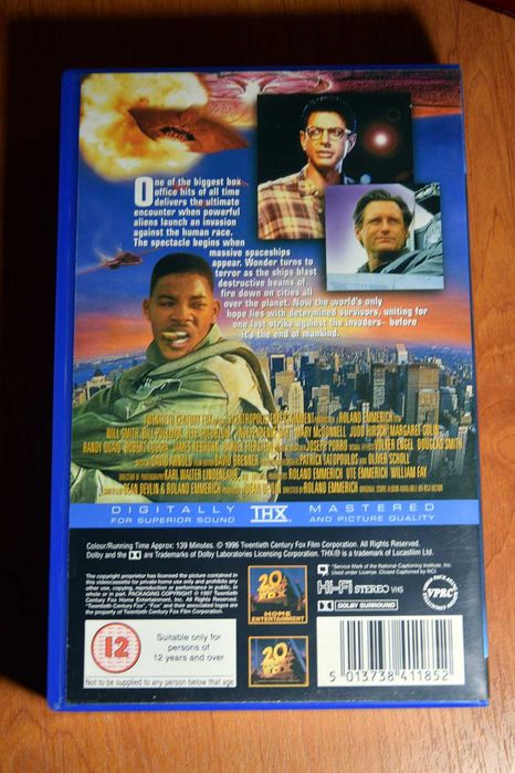 VHS Independense Day UK 3D