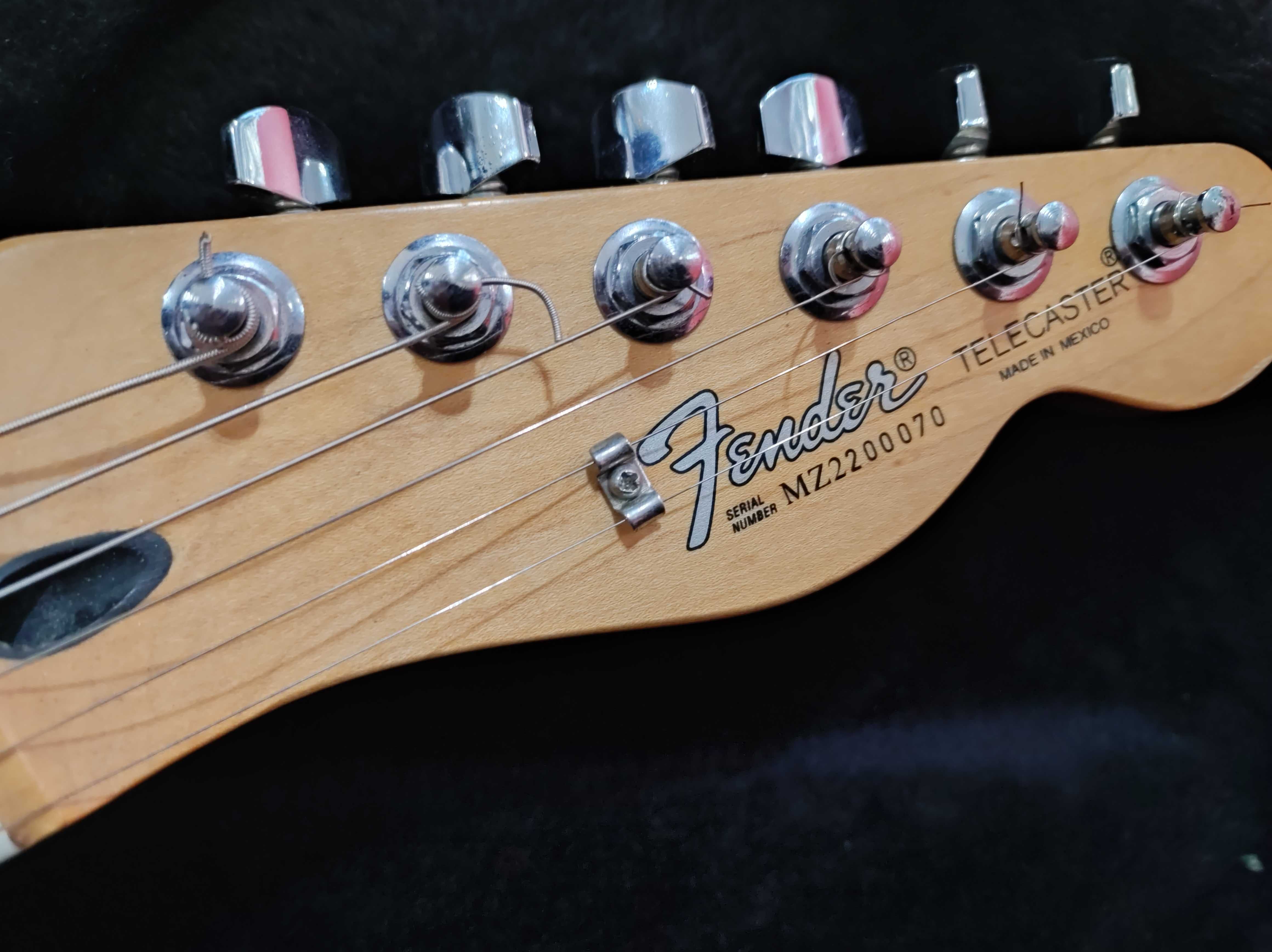 ZADBANA gitara elektryczna Fender Telecaster Made in Mexico +pokrowiec