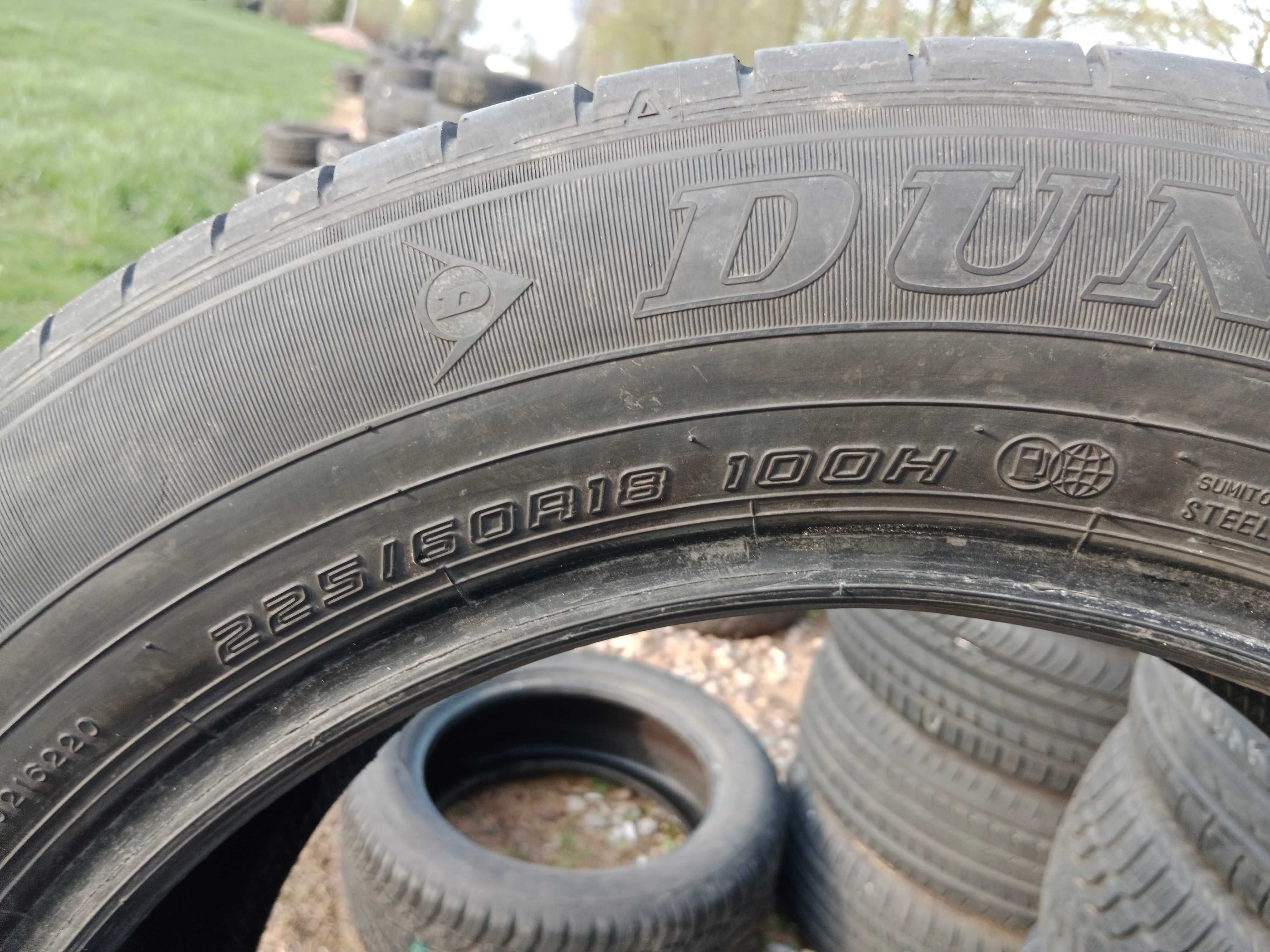 Opona używana 225/60R18 Dunlop Grandtrek PT30 1szt.