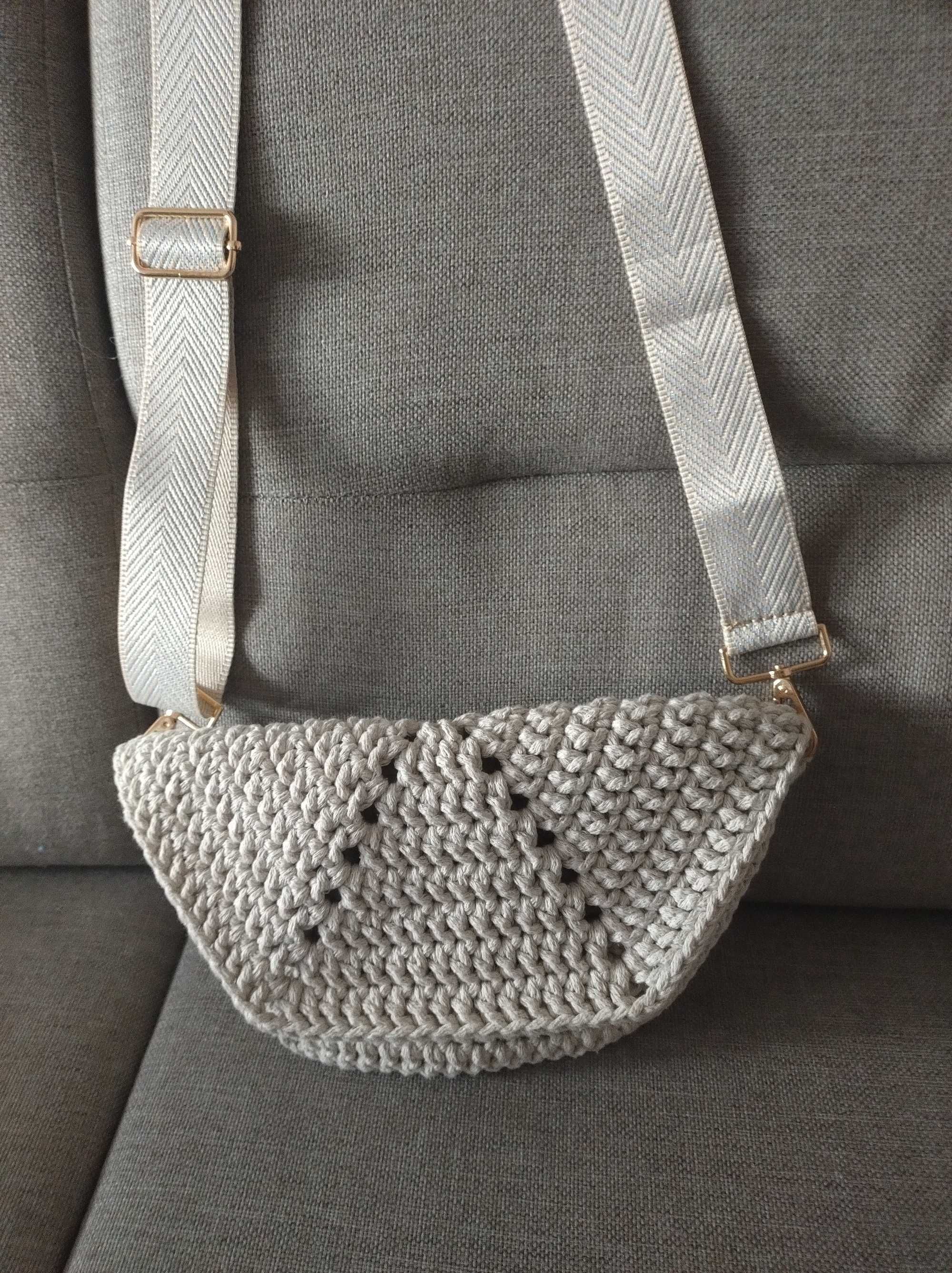 Letnia torebka nerka handmade ręcznie robiona