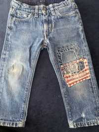 Spodenki jeansy r.80