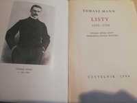 Tomasz Mann listy 1889  1936, rok wydania 1966