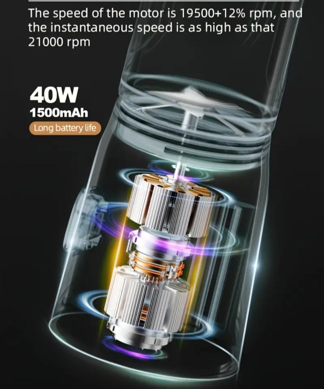 Blender kielichowy przenośny USB Nowy 40W