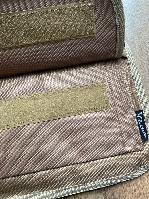 Torba Vespa w kolorze Khaki - Schowek przed kolana do skutera Vespa