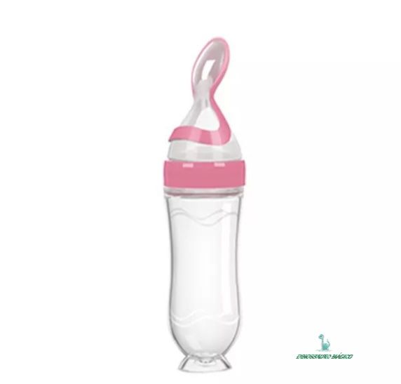 Colher alimentação em silicone