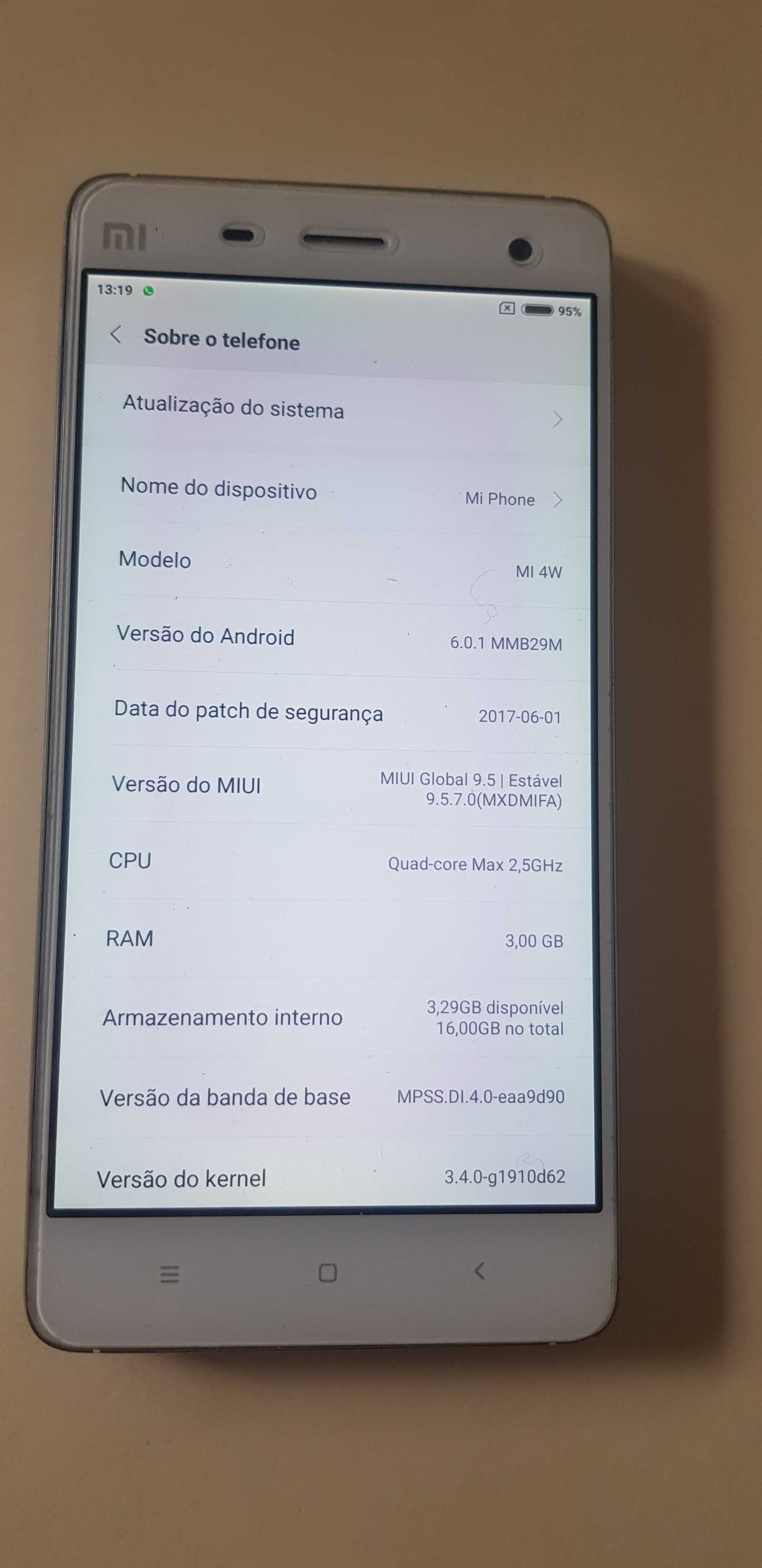 Smartphone Xiaomi Mi 4