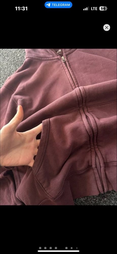 Зип худи zip hoodie boxy fit