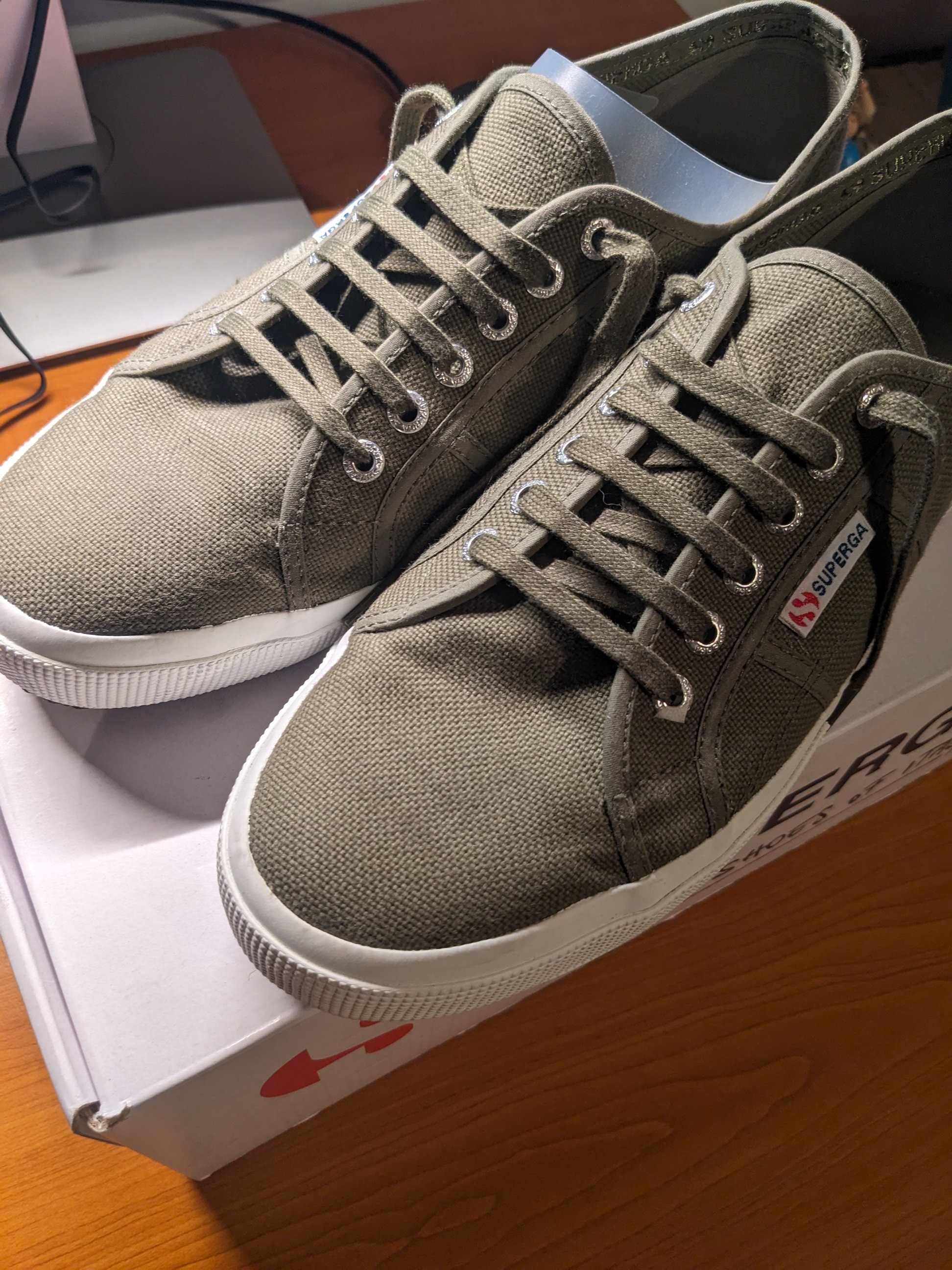 Sapatilhas ténis Superga 2750 verde escuro [44 1/2]