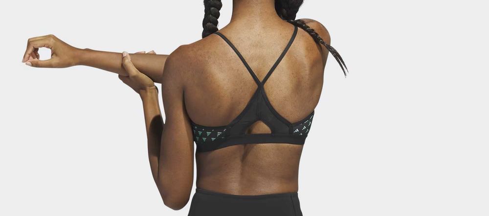 Stanik sportowy Adidas Aeroreact Training Light-Support roz. XL