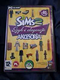Stara gra The Sims 2 szyk i elegancja akcesoria dodatek do gry