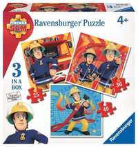 Puzzle 3w1 Strażak Sam, Ravensburger