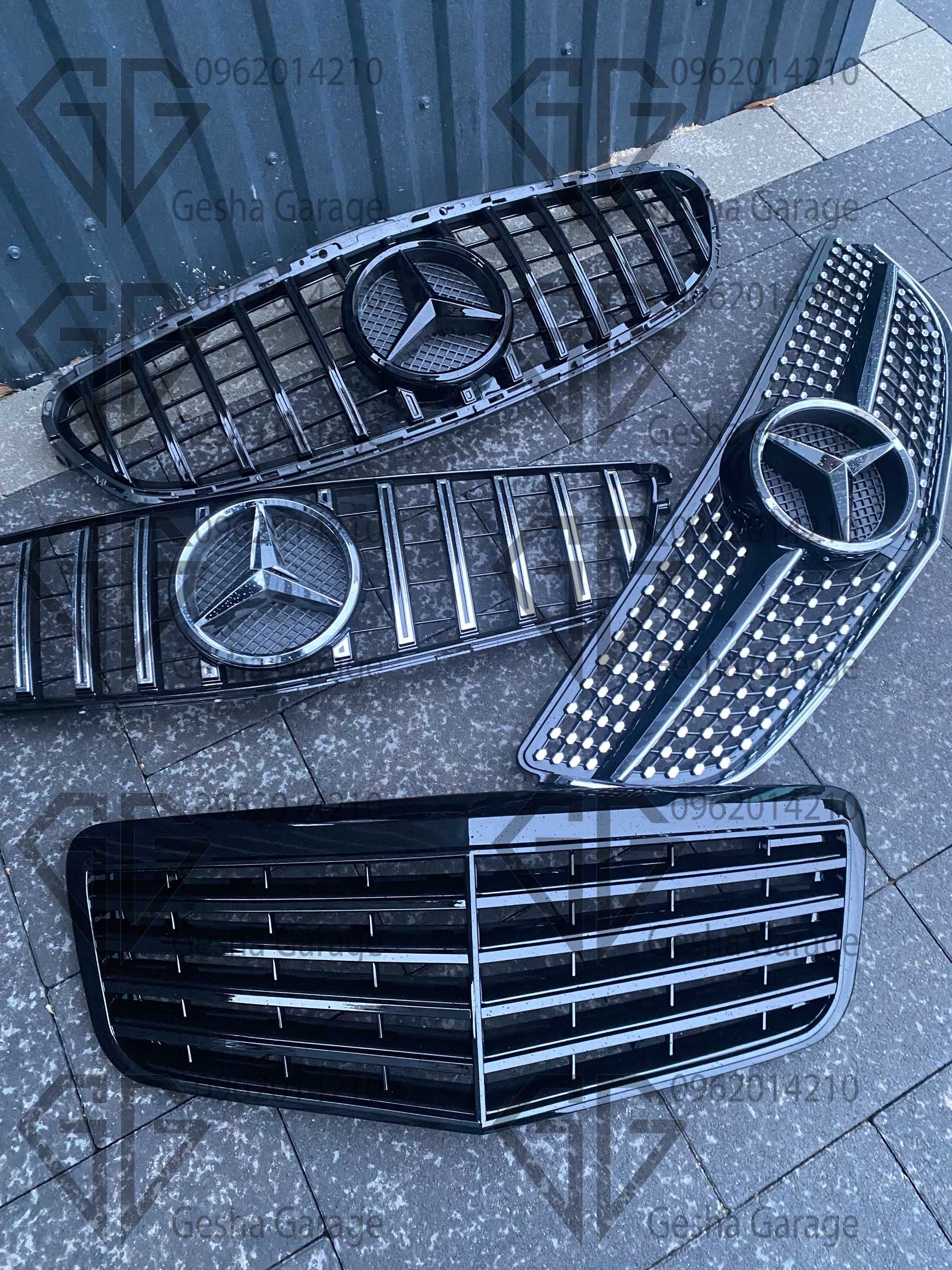 Решетка решітка mercedes мерседес CLA CLS GLA GLB GLC GLE GLS CL ML G