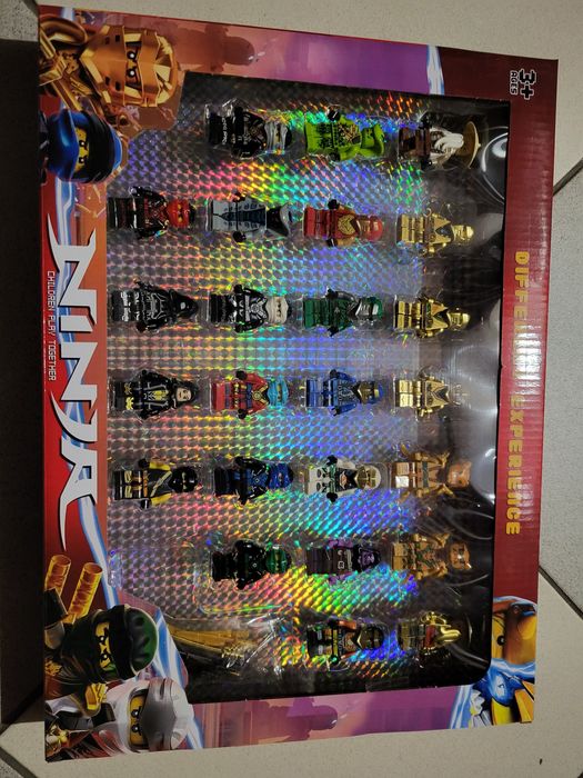 Ninjago duzy zestaw figurek z akcesoriami