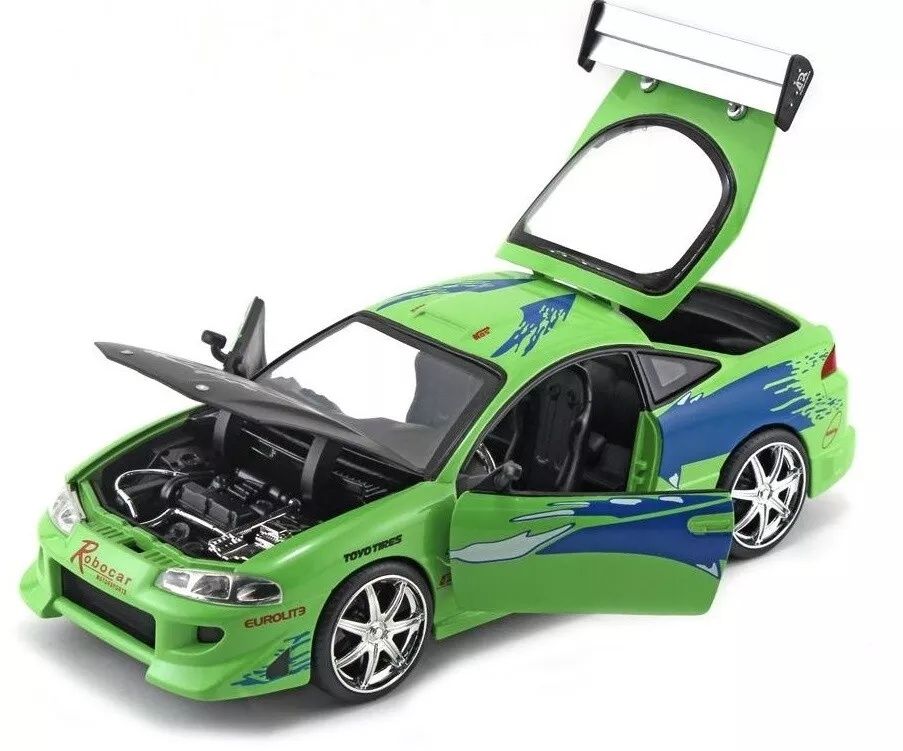 Jada 1:24 fast & furious 2001 mitsubishi eclipse